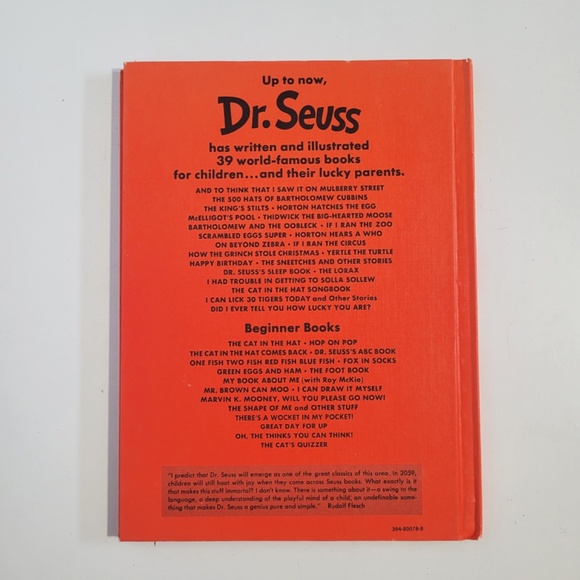 Dr Seuss Vintage Matte Hardcover Books Lot 1 - Picture 14 of 16